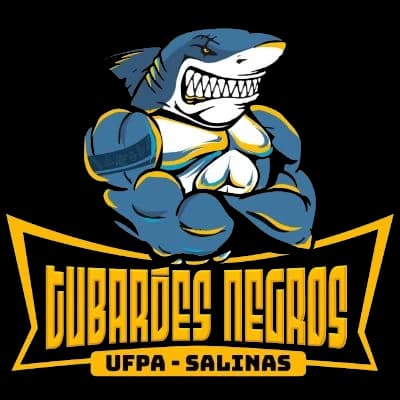 Logo Atlética Tubarões Negros